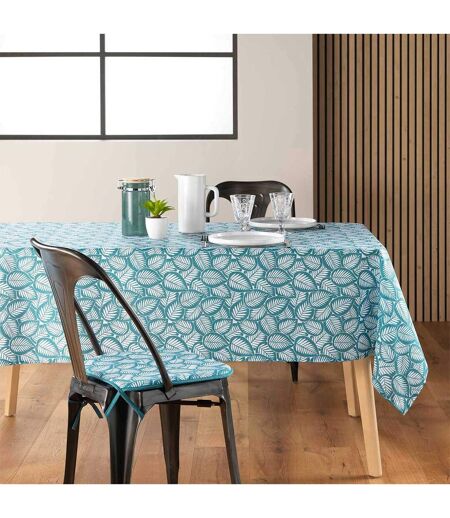 Nappe en Microfibre Divany 140x240cm Bleu Pétrole