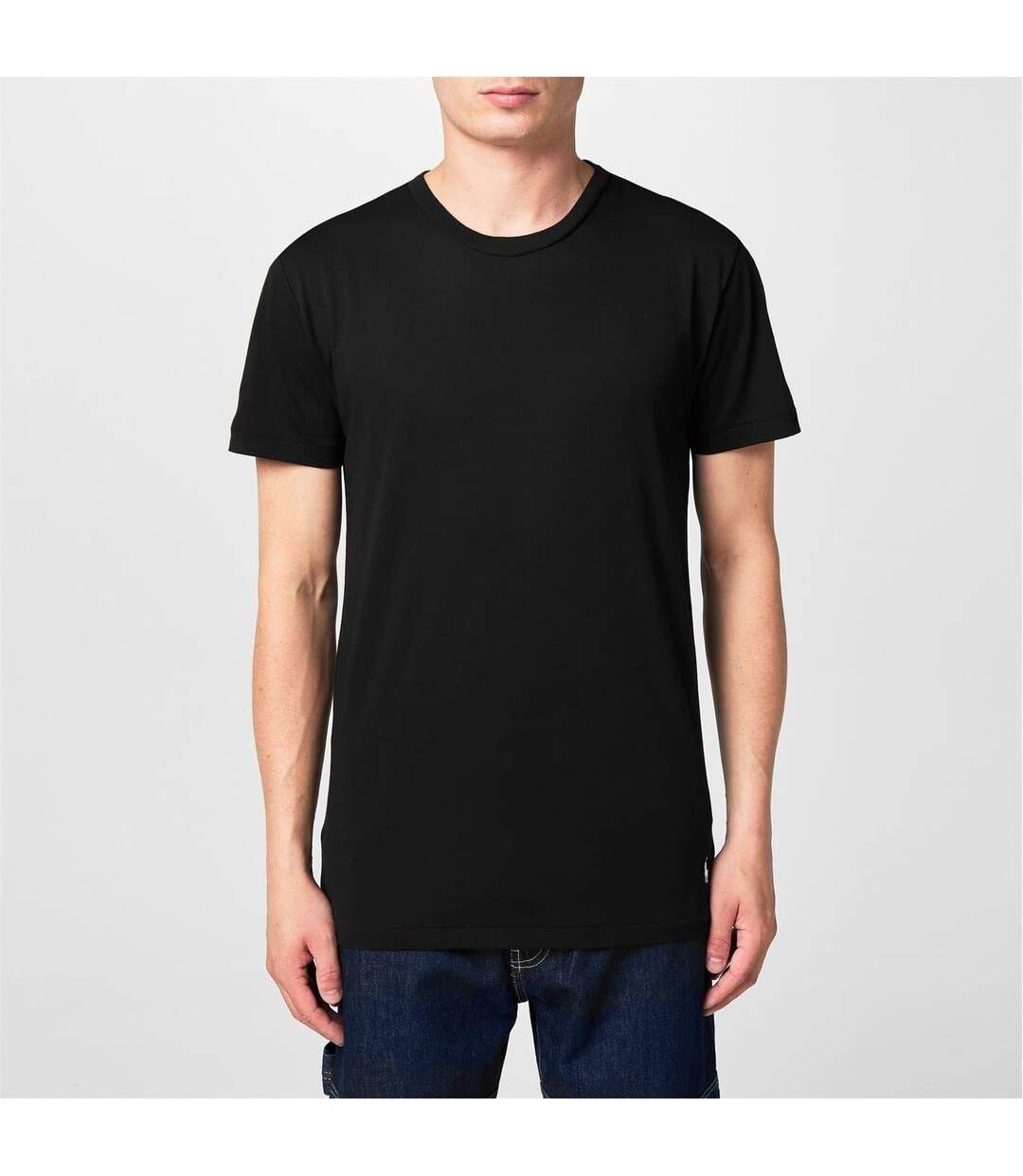Pack Of 3  Mens Classic Cotton T-shirt  Black Ralph Lauren-2