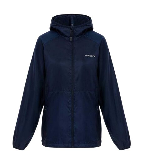 Womens/ladies Outdoor Hooded Jacket Navy Karrimor