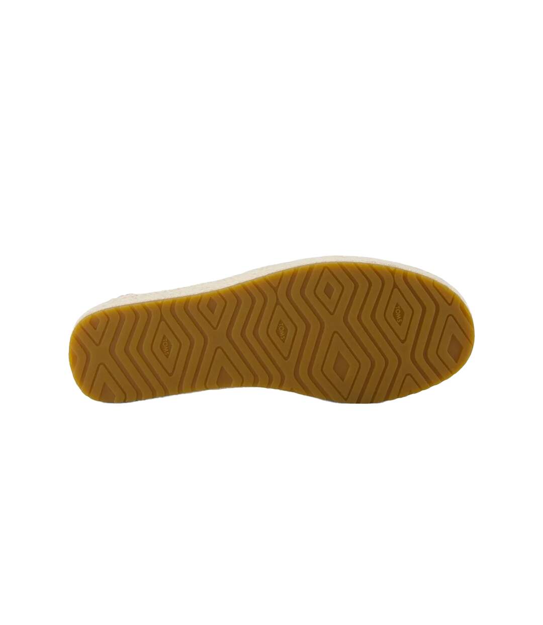 Womens/ladies Valencia Espadrilles Champagne Toms-4