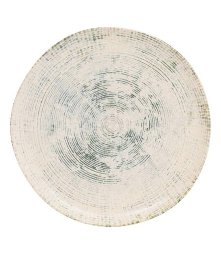 Lot de 6 Assiettes Plates Ariane 26cm Vert