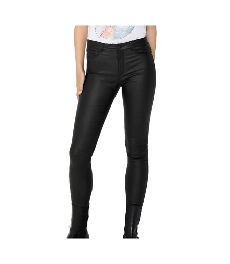 Pantalon Enduit Noir Femme JDY New Thunder