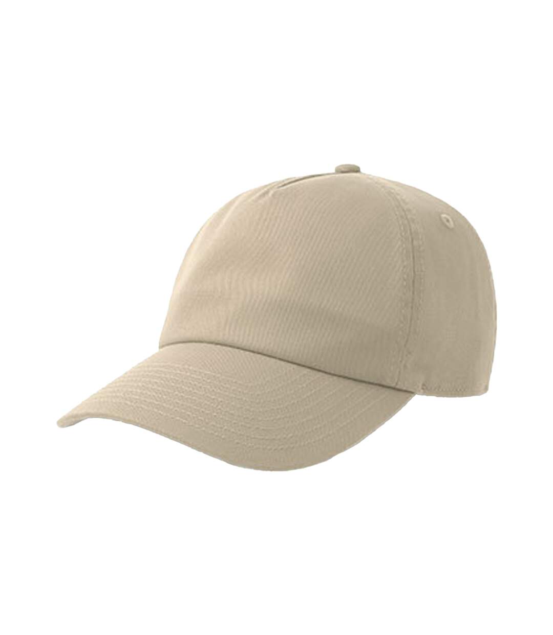 Casquette De Baseball Motif/style 5 Panneaux Dad Hat-s Adulte Beige Gris Atlantis Headwear-1