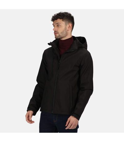 Regatta Mens Venturer 3 Layer Membrane Soft Shell Jacket (French Blue/Navy) - UTRG5717