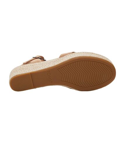 Womens/ladies audrey espadrilles honey Toms