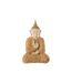 Statuette Déco Bouddha Assis 39cm Beige