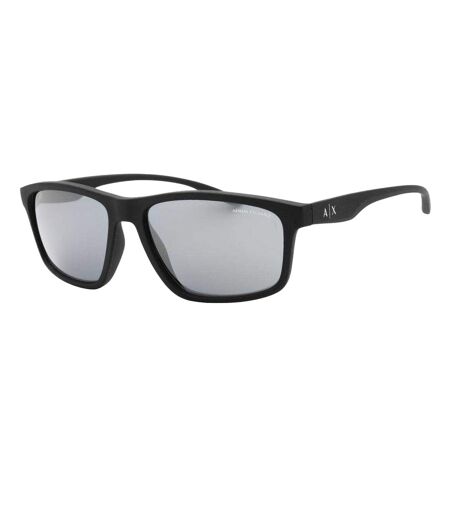 Lunettes De Soleil Taille Unique Gris Clair Noir Armani Exchange