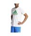 T-shirt italy dna homme blanc Adidas-3
