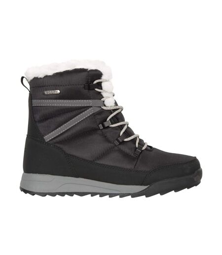 Après-skis Leisure Femme Noir Vif Blanc Mountain Warehouse