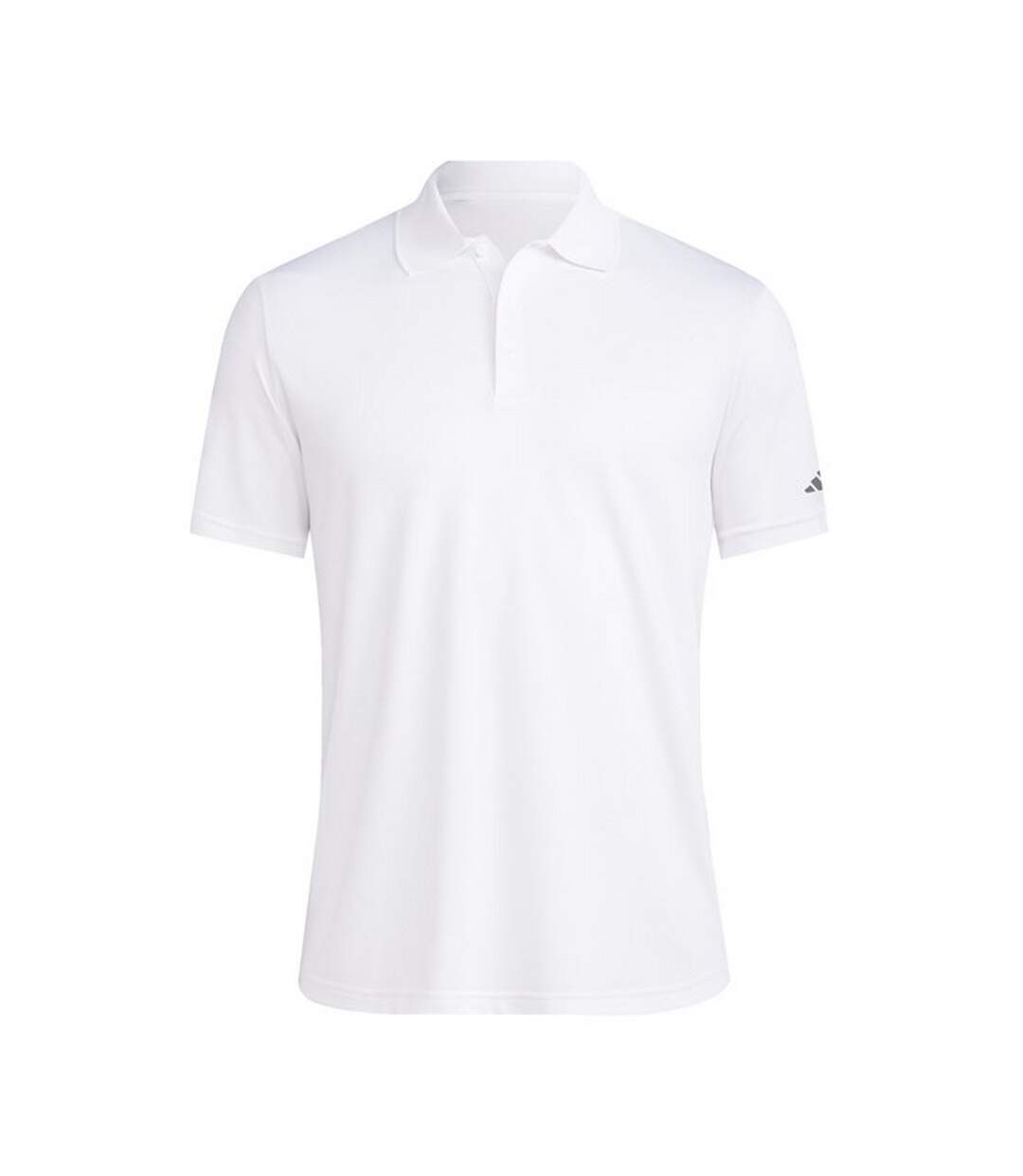 Polo homme blanc Adidas Clothing-1