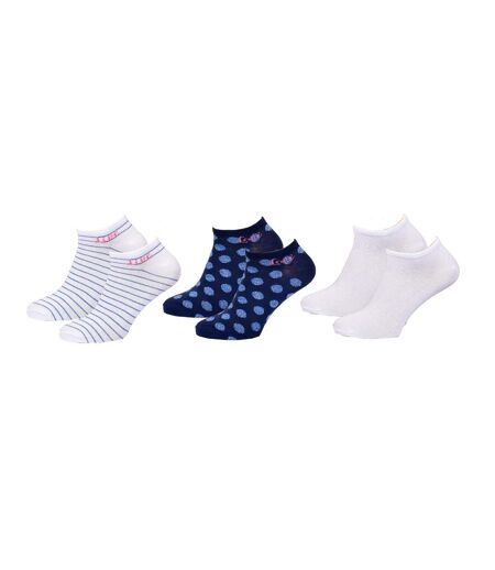 Chaussettes Courtes femme TWINDAY Qualité et Confort-Assortiment modèles photos selon arrivages- - Pack de 6