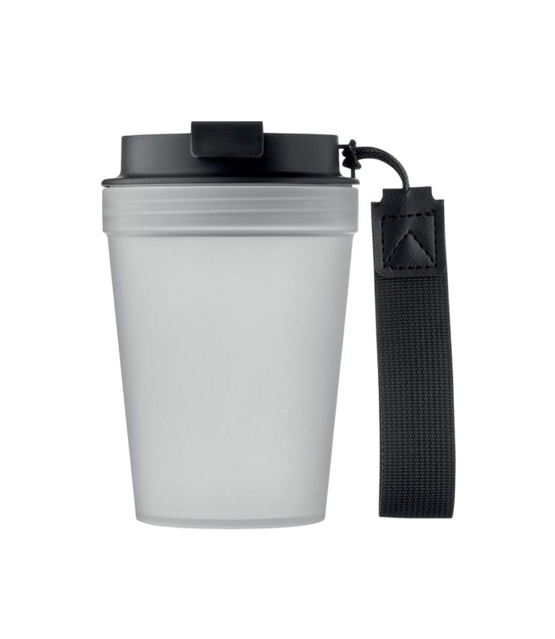 Mug De Voyage Isforden Taille Unique Blanc Transparent MidOcean-1