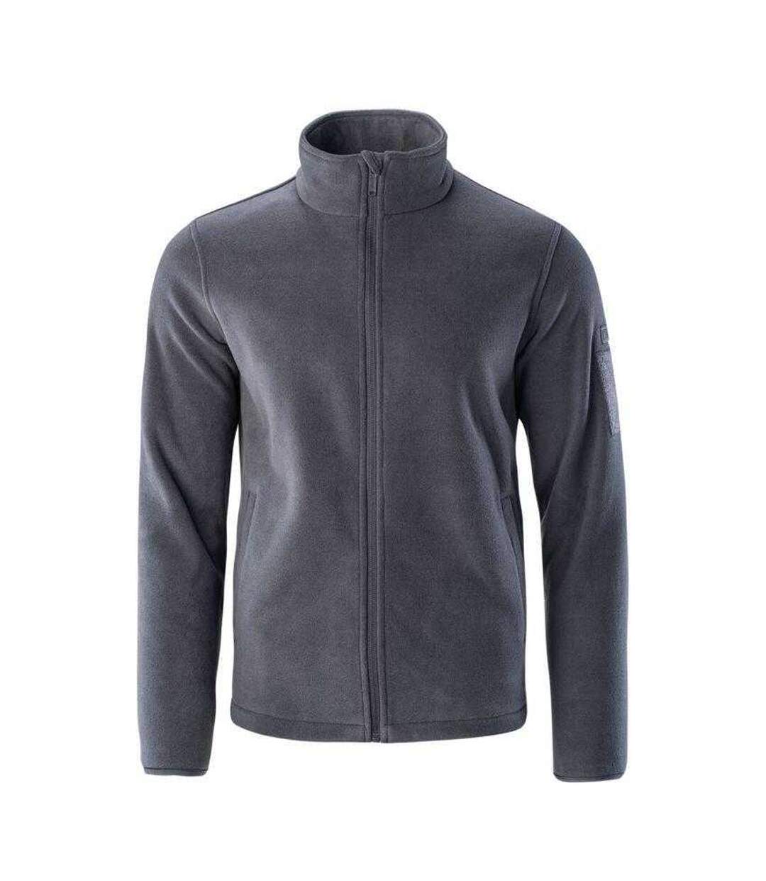 Mens Essential Fleece Jacket Grey Magnum-1