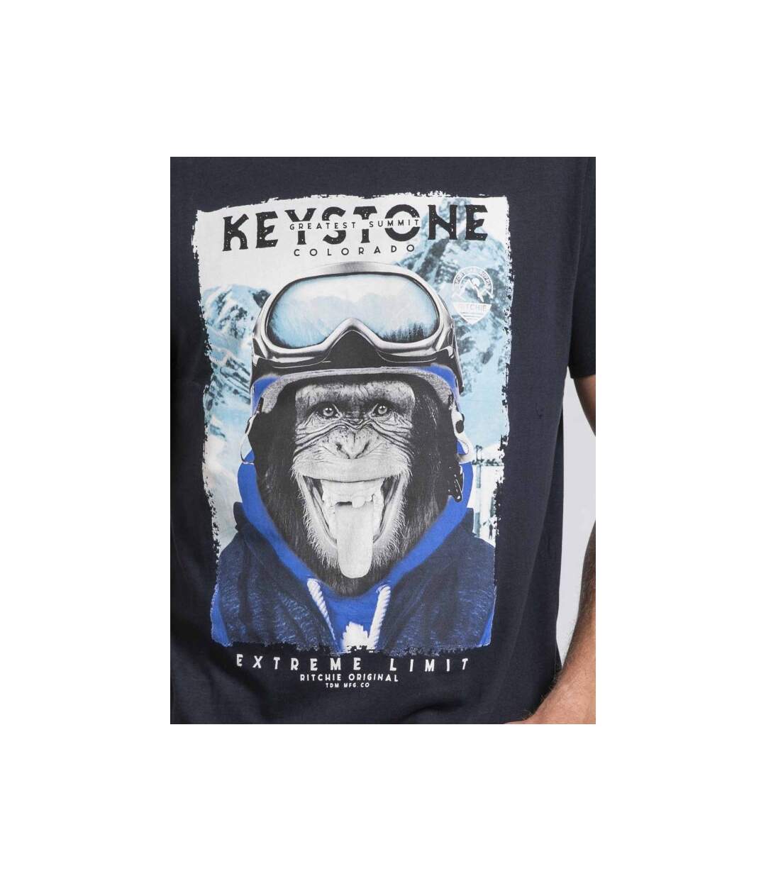 T-shirt col rond pur coton JACOSKI-3