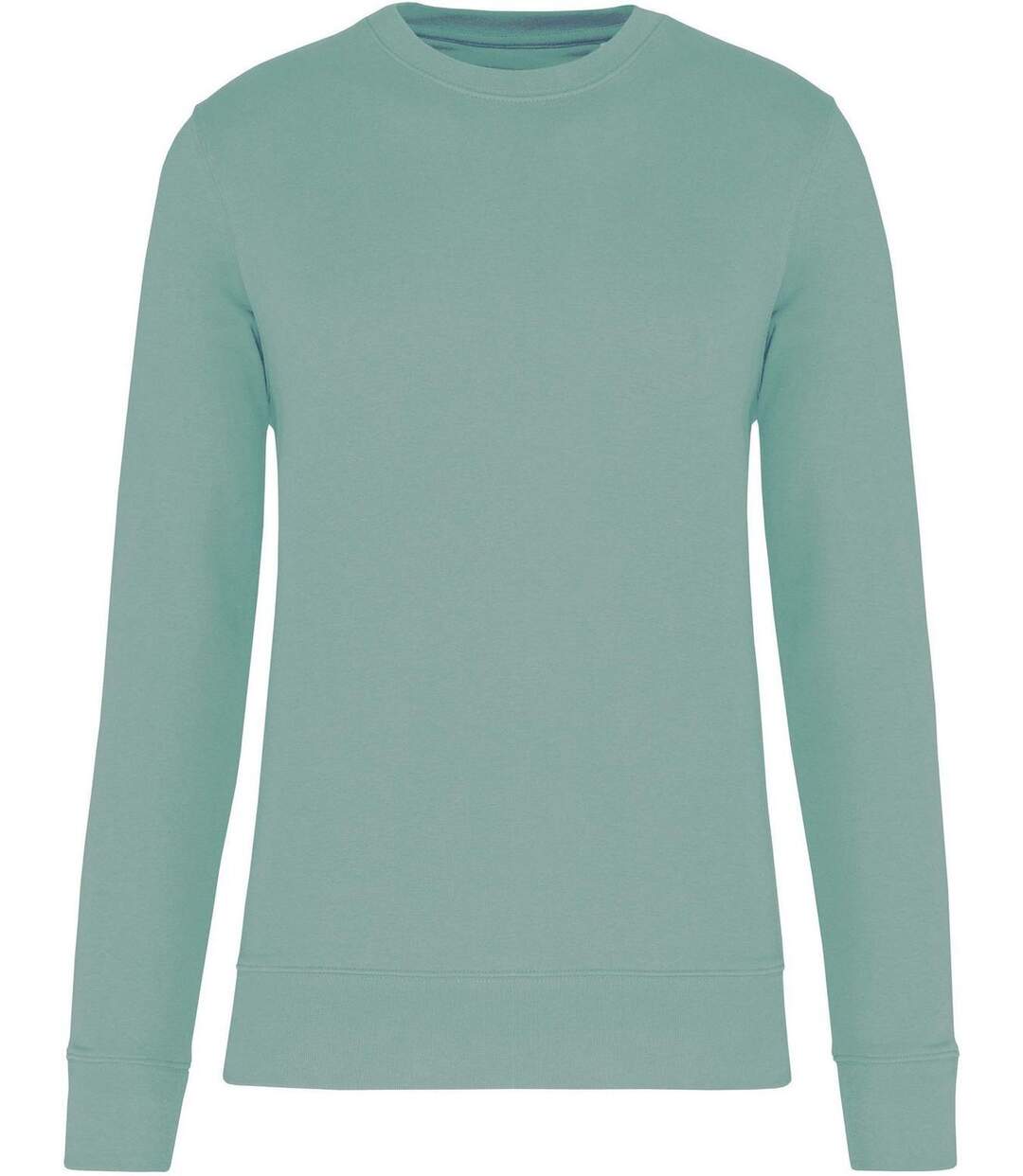 Sweat col rond écoresponsable - Mixte - K4025 - vert amande