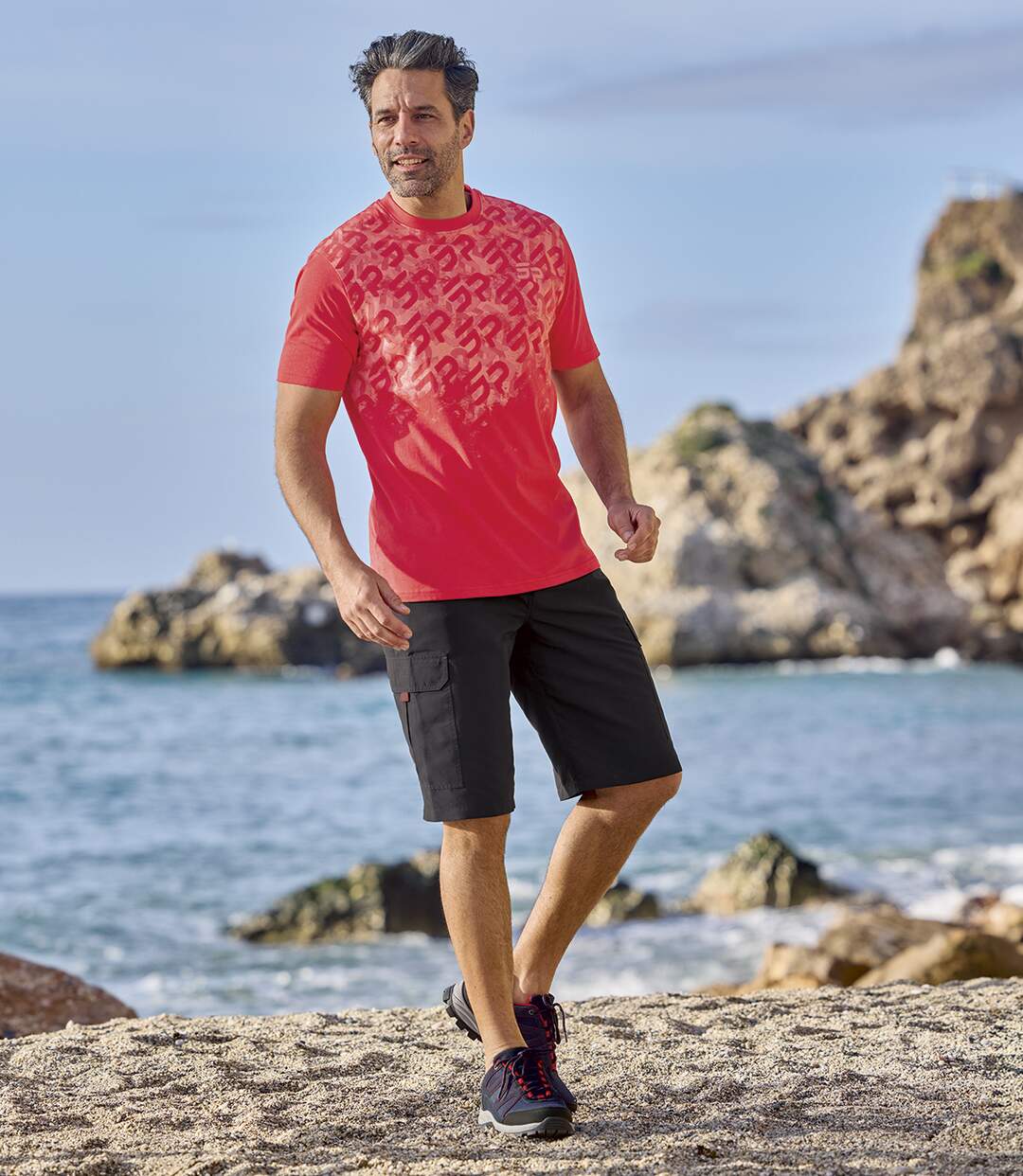 3er-Pack T-Shirts mit Grafikmotiv-6