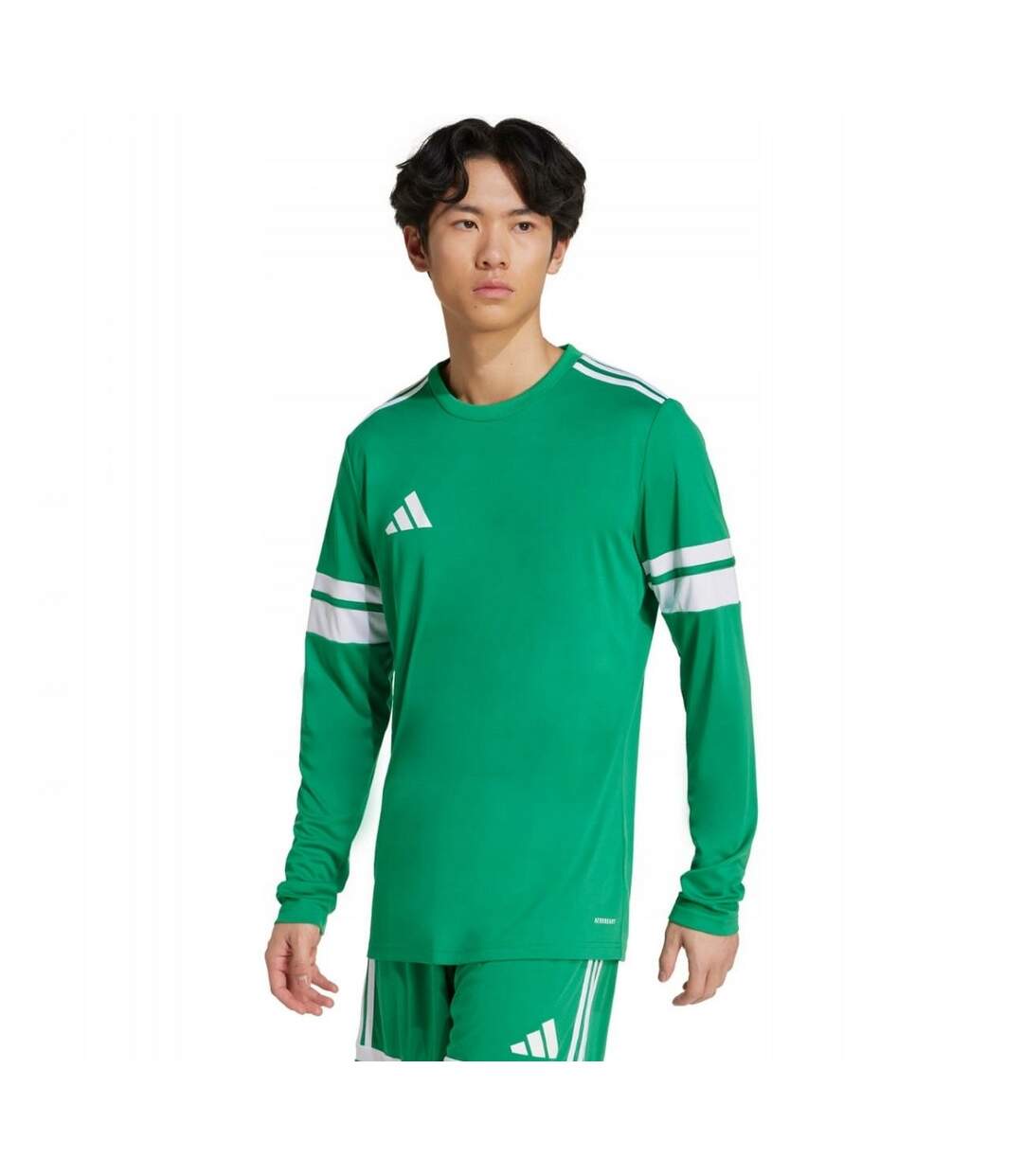 T-shirt Manches Longues Squadra Homme Vert Adidas-1
