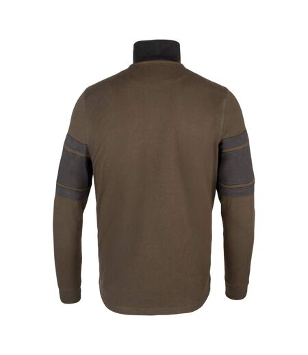 Sweat Motif/style Panneau Contrasté Homme Vert Jack Pyke