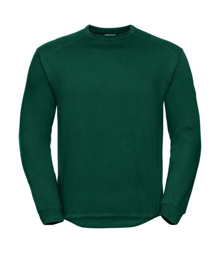 Sweatshirt De Travail Homme Vert Bouteille Russell