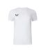 Womens/ladies Logo Short-sleeved T-shirt Brilliant White Castore-1