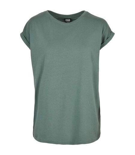 T-shirt Femme Vert Anglais Urban Classics