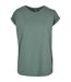 T-shirt Femme Vert Anglais Urban Classics-1
