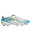 Mens F50 League Wave Pattern Firm Ground Football Boots Cream Blue Gold Adidas-1