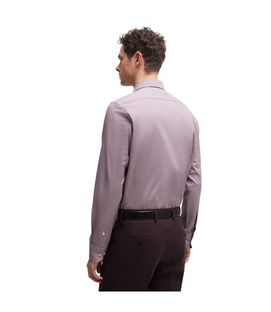 Chemise H-joe Homme Rouge Boss-3