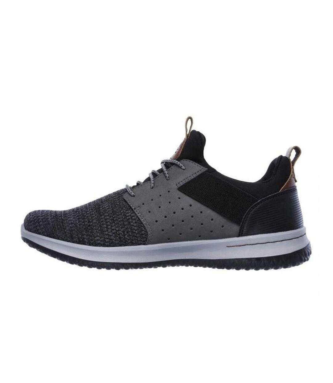 Baskets Delson Camben Homme Gris Skechers-2