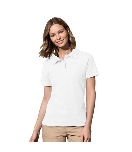Polo Femme Blanc Stedman Classics