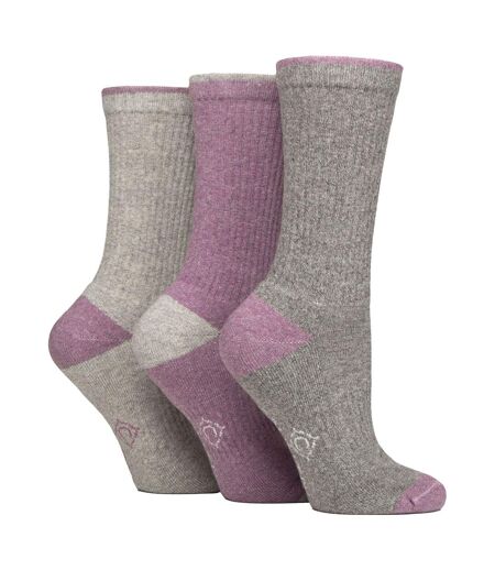 Country Pursuit - 6 Paires de Chaussettes Femme Imperméables Rembourrées Douces