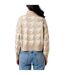 Pull Motif/style Pied-de-poule Femme Marron Clair Vero Moda-3