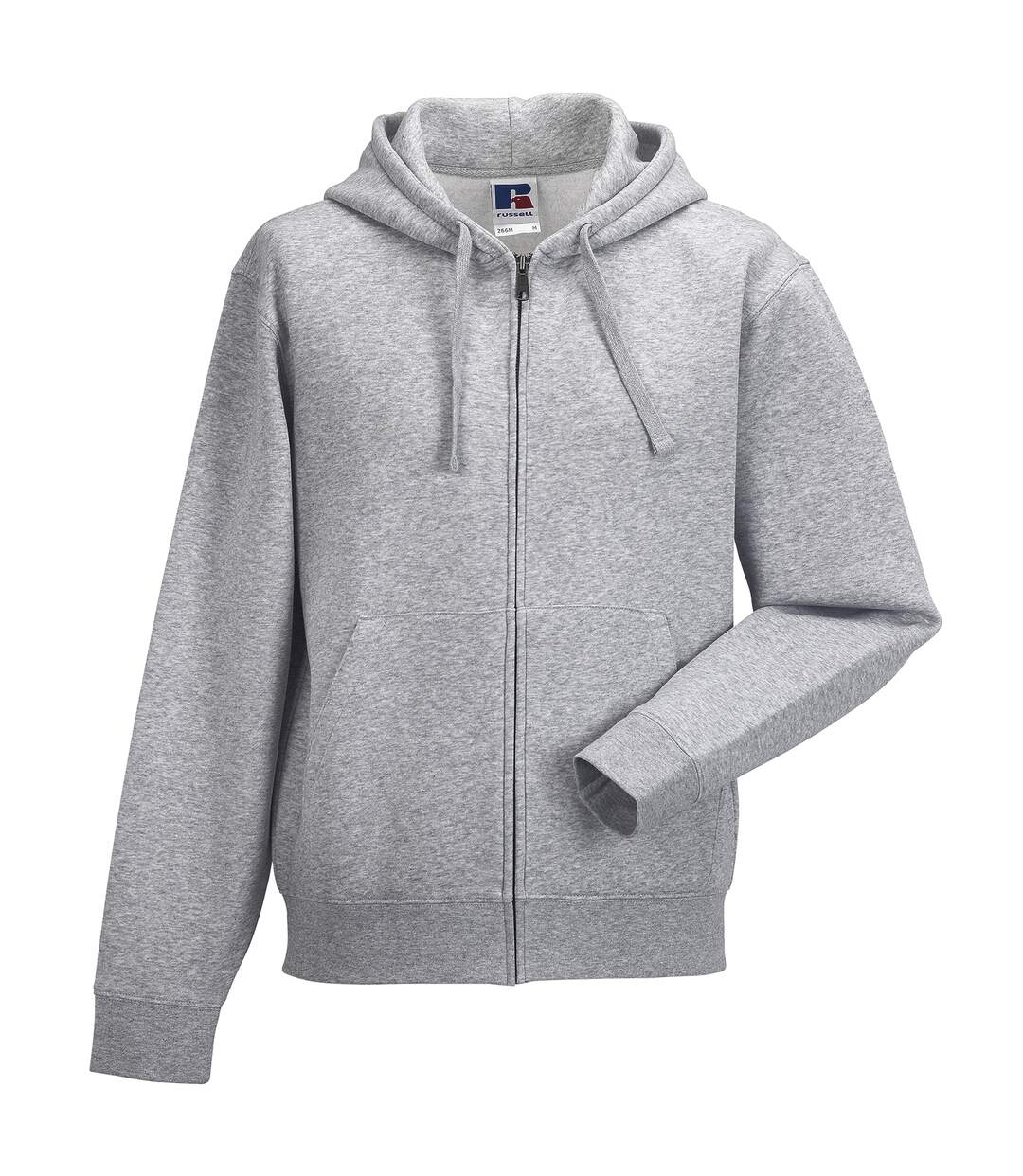 Veste à capuche authentic homme gris clair Russell