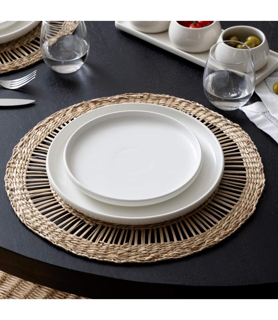 Set de Table Déco Spring Water 38cm Naturel-4