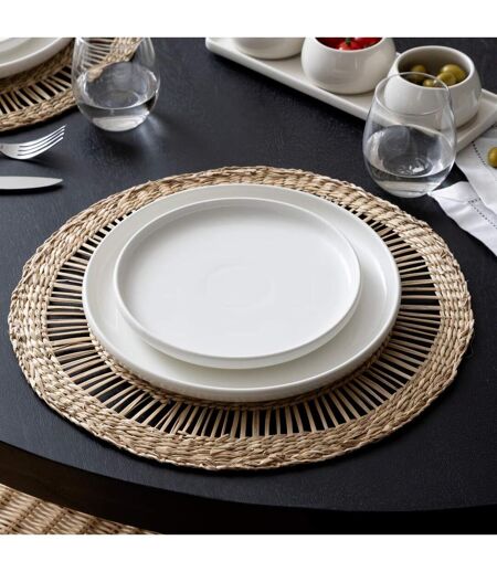 Set de Table Déco Spring Water 38cm Naturel
