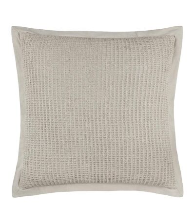 Yard Canopy Waffle Throw Pillow Cover (Stone) (65cm x 65cm)