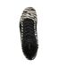 Womens/ladies Speedcat Zebra Print Suede Flat Trainers Black White Puma-3