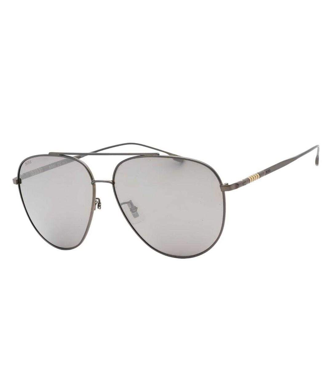 Lunettes De Soleil Motif/style Mat Adulte Taille Unique Argenté Hugo Boss-1