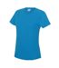 T-shirt Sport Femmes Bleu Saphir AWDis-1
