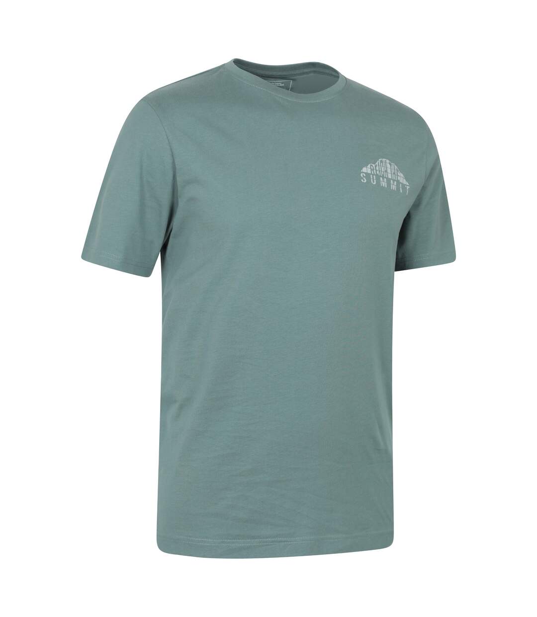T-shirt Motif/style Graphique Reach The Summit Homme Vert Mountain Warehouse-4
