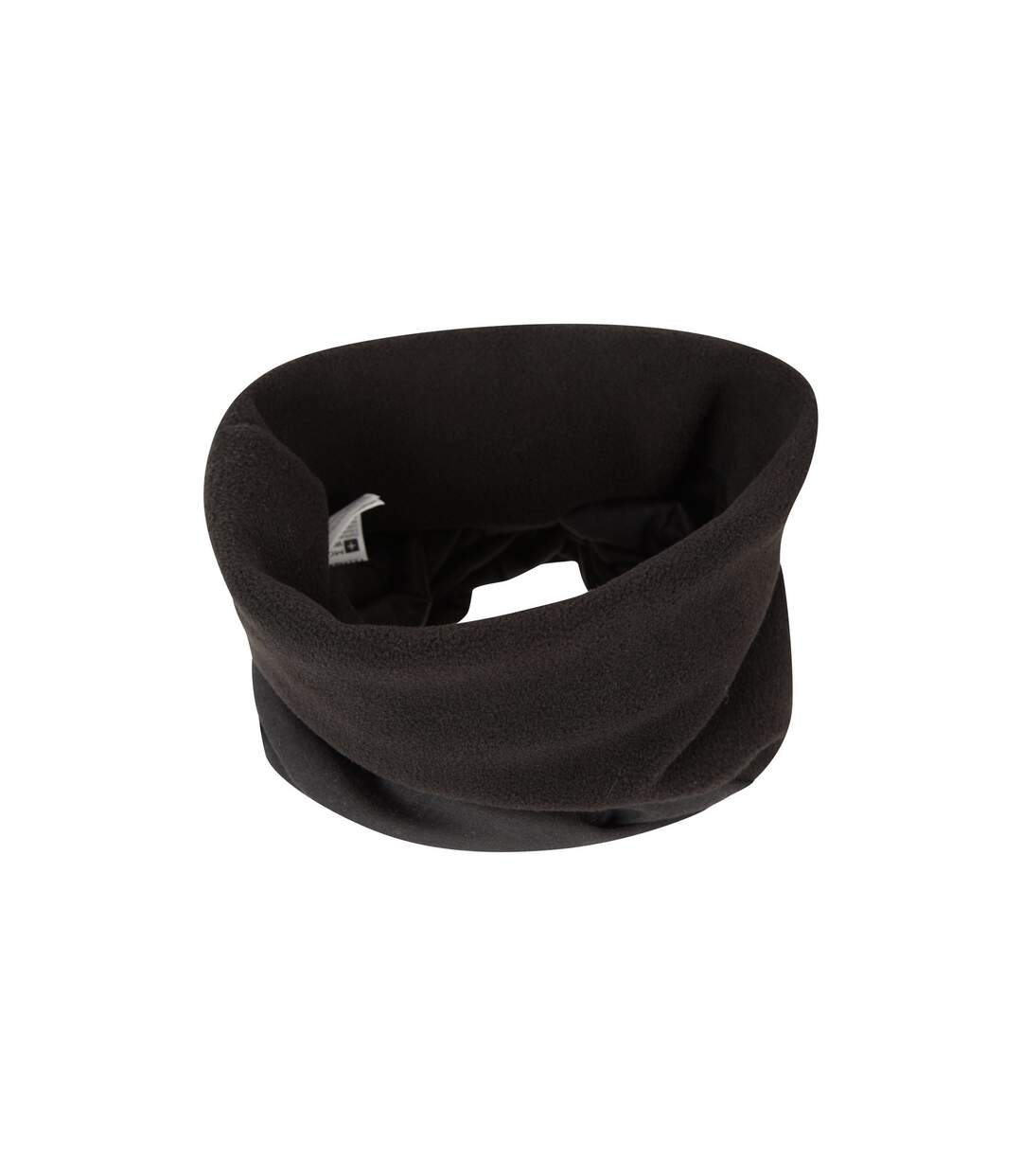 Unisex Adult Polar Fleece Snood One Size Black Mountain Warehouse-3