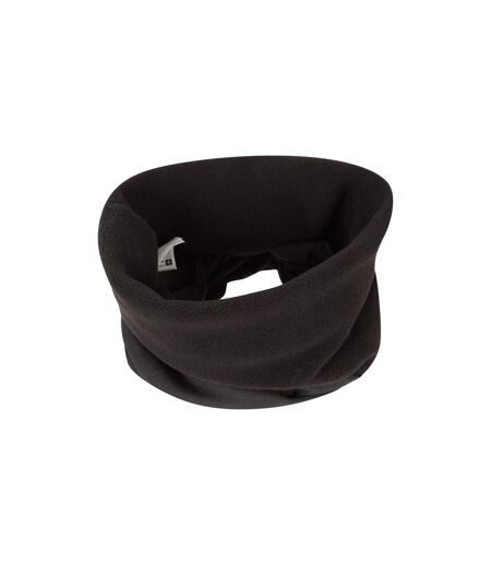 Unisex Adult Polar Fleece Snood One Size Black Mountain Warehouse