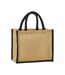 Tote Bag Motif/style Mi-longue Taille Unique Beige Pâle Noir Westford Mill-1