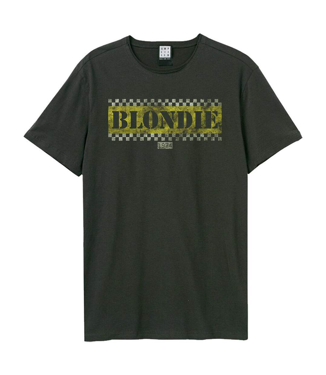 T-shirt Nyc Taxi Cab Adulte Charbon Amplified-1
