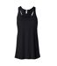 Bella Flowy Débardeur Dos Nageur Femme Noir Bella + Canvas-1