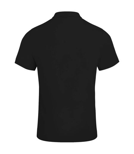 Canterbury Mens Waimak Short Sleeve Pique Polo Shirt (Black) - UTPC2463