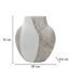 Vase Design Hochi 31cm Blanc-5