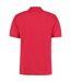 Polo klassic homme rouge foncé Kustom Kit