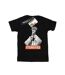 Disney Femmes/Les femmes The Muppets Beaker Terrified Coton Boyfriend T-Shirt (Noir) - UTBI41200-1