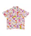 Chemise Manches Courtes Motif/style À Carreaux Adulte Violet Care Bears-1